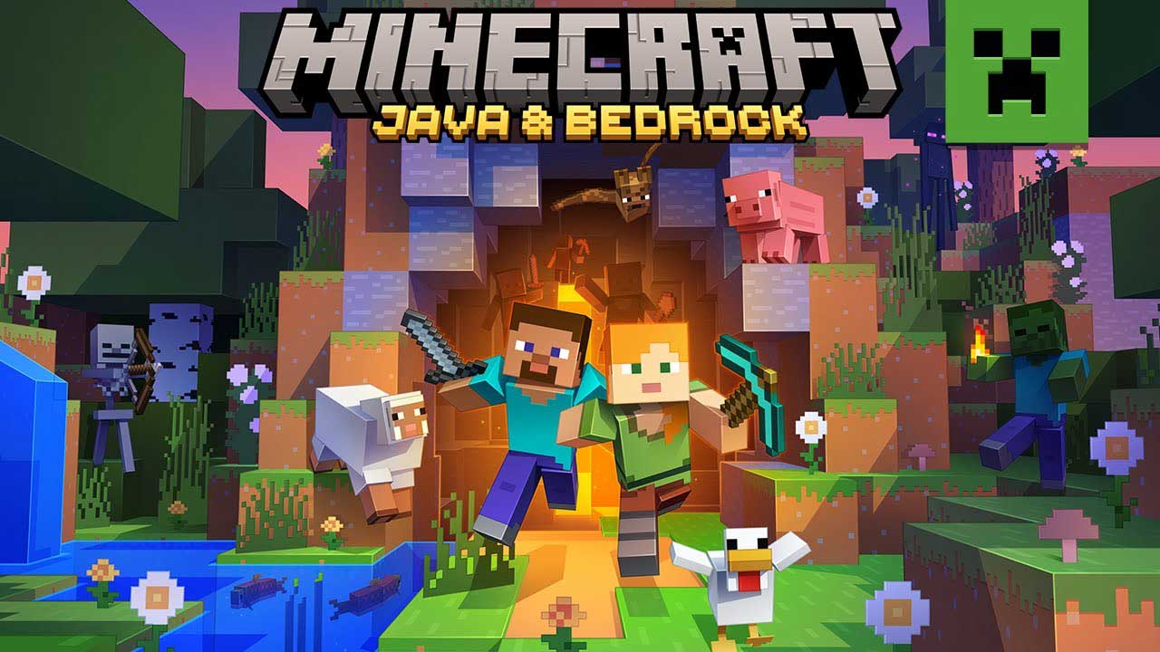 Minecraft Java + Bedrock, Go Game A Lot, gogamealot.com